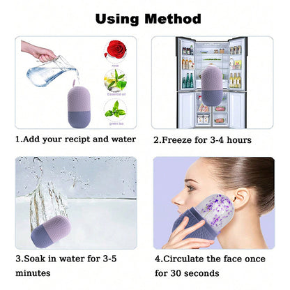Silicone Ice Mold for Facial Massage